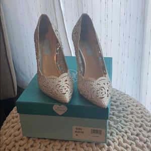Blue by Betsey Johnson Emili Pump Wedding shoes